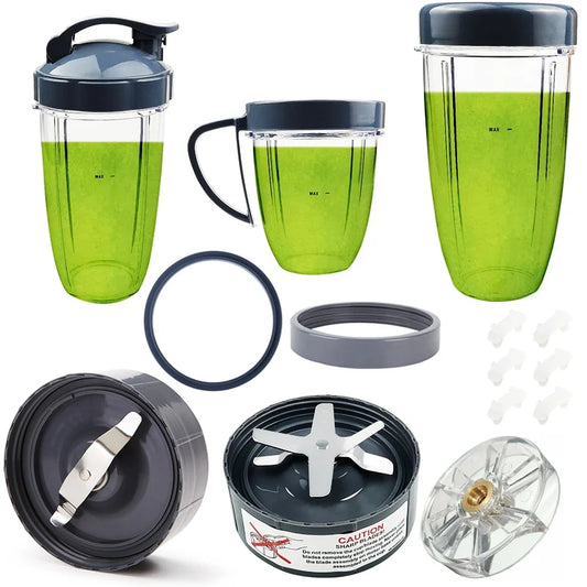 Blender Replacement Parts - Juicer Cup & Extractor Blade for NutriBullet