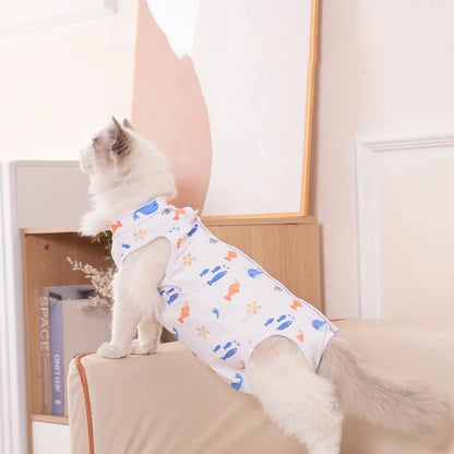 Pet Anti-Licking Recovery Clothing - Surgery Suit for Dog & Cat