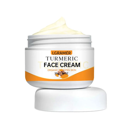 Turmeric Whitening Face Cream - Moisturizing, Anti-Wrinkle, Youthful Skin