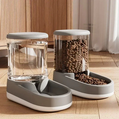 Automatic Pet Feeder - Cat & Dog Food Bowl for Feeding & Watering