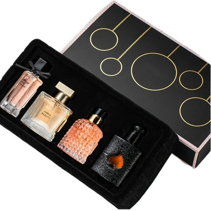 Women’s Perfume Gift Set - 4-Piece 105ml Floral & Lasting Fragrance