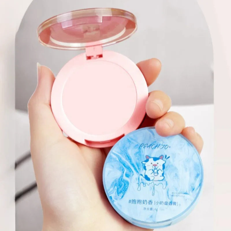 Portable Solid Perfume Balm - Tea Fragrance, Long-Lasting Deodorant