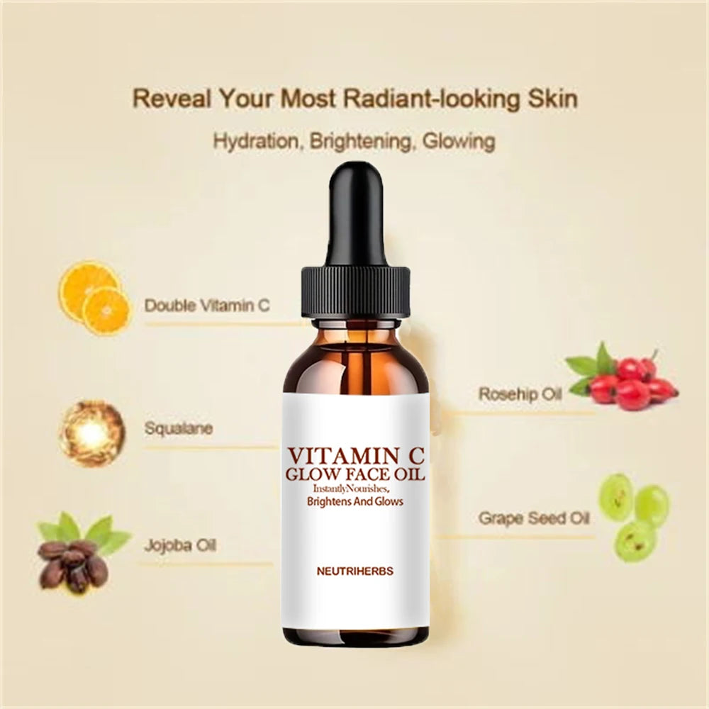 Vitamin C Radiant Oil - Plant Extracts for Balanced, Moisturized Skin