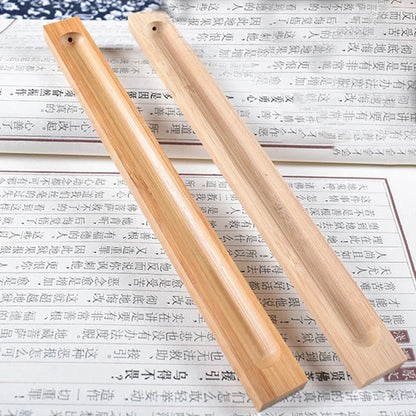 Wooden Incense Stick Holder - Bamboo Burner for Home Decoration