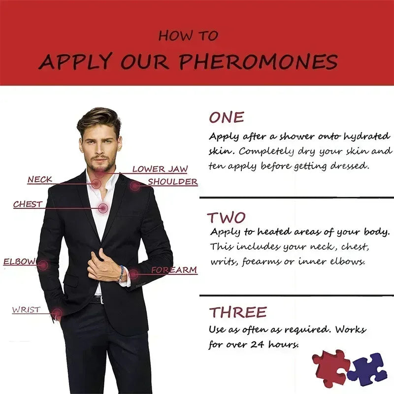 Pheromone Oil for Men - Attracting & Long-Lasting Flirtation Perfume