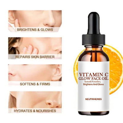 Vitamin C Radiant Oil - Plant Extracts for Balanced, Moisturized Skin