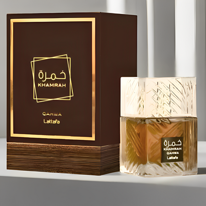 Khamrah Qahwa Men's Perfume - Long-Lasting Arabian Fragrance